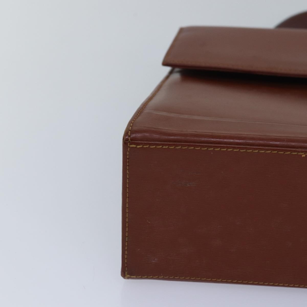 DIOR Hand Bag Leather Brown - 14