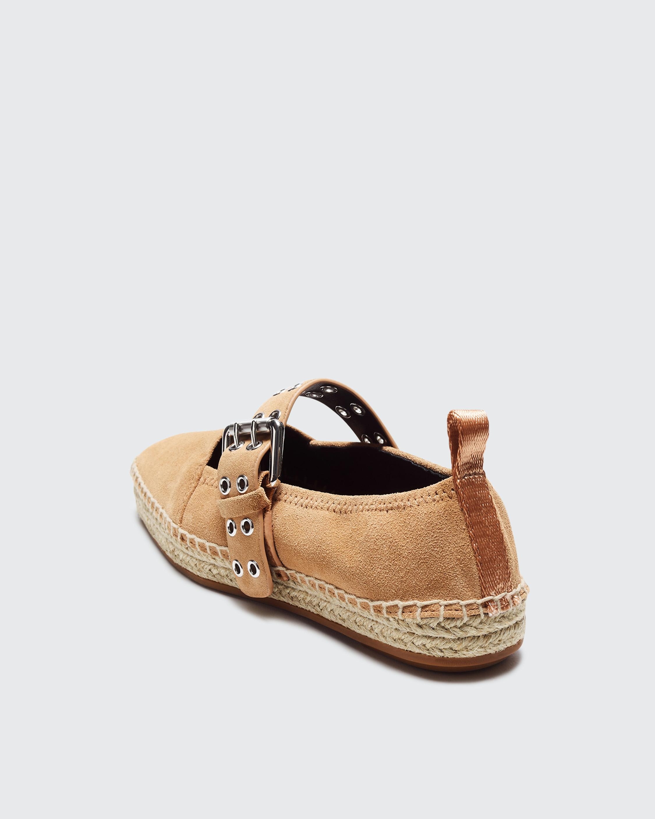 Anteros Espadrille - Suede
Buckled Flat - 5