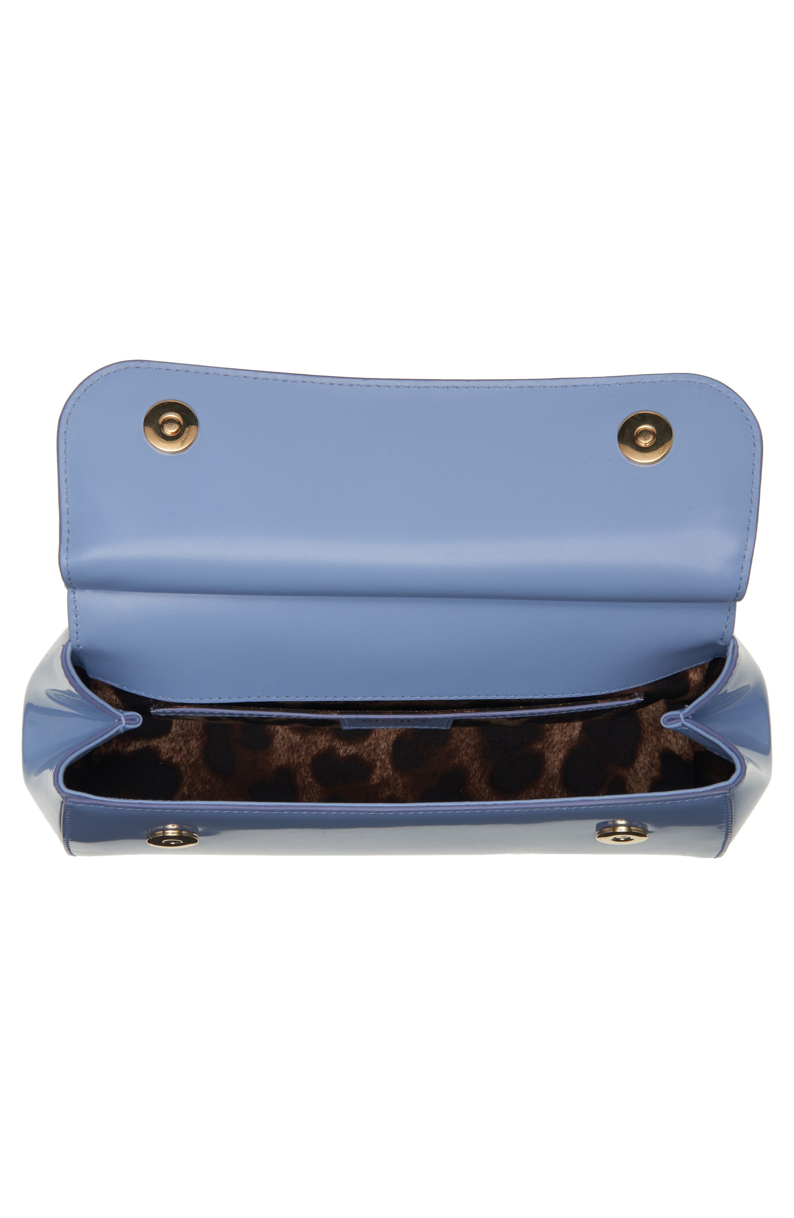 Dolce&Gabbana Medium Sicily East/West Patent Leather Satchel in 80789 Carta Zucchero 6 at Nordstrom - 3