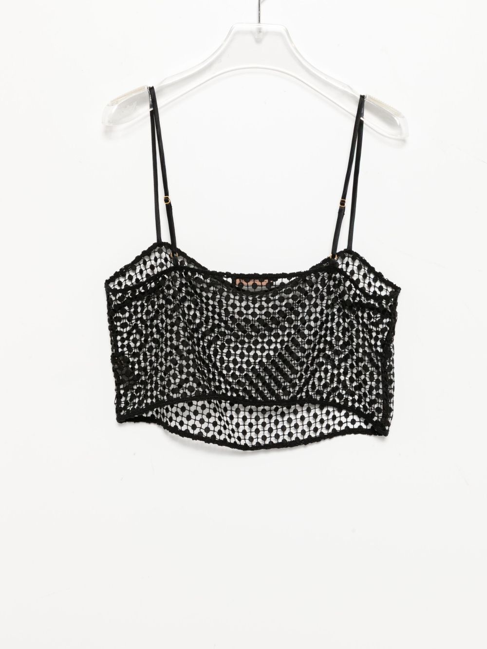 pointelle bandeau top - 2