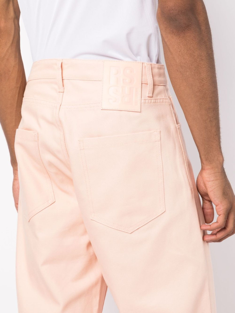 straight-leg cotton jeans 5