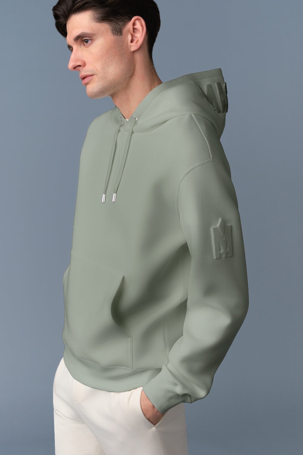 KRYS hoodie with velvet embroidery - 5