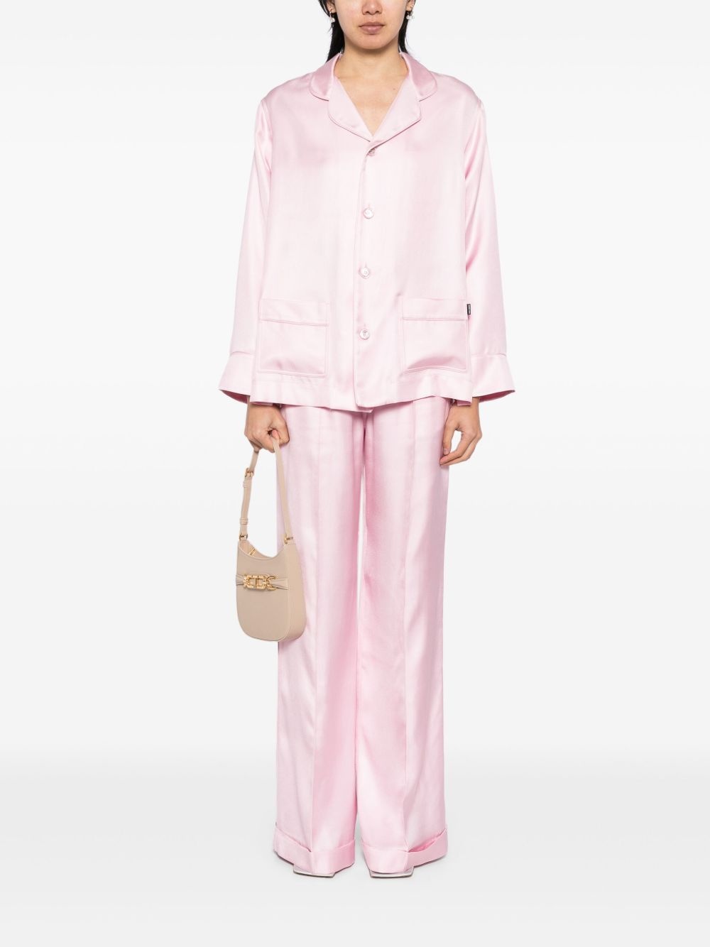 silk pants - 2