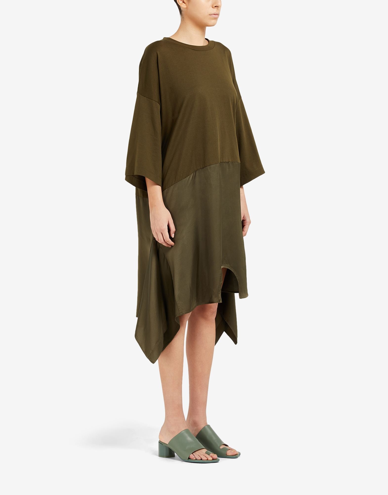 Spliced T-shirt dress - 3