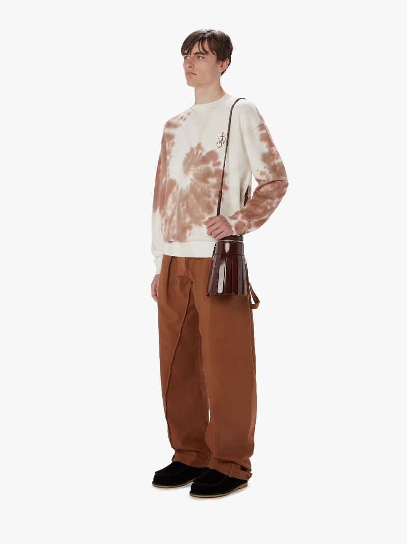 TIE -DYE SWEATSHIRT WITH CAT PRINT 4