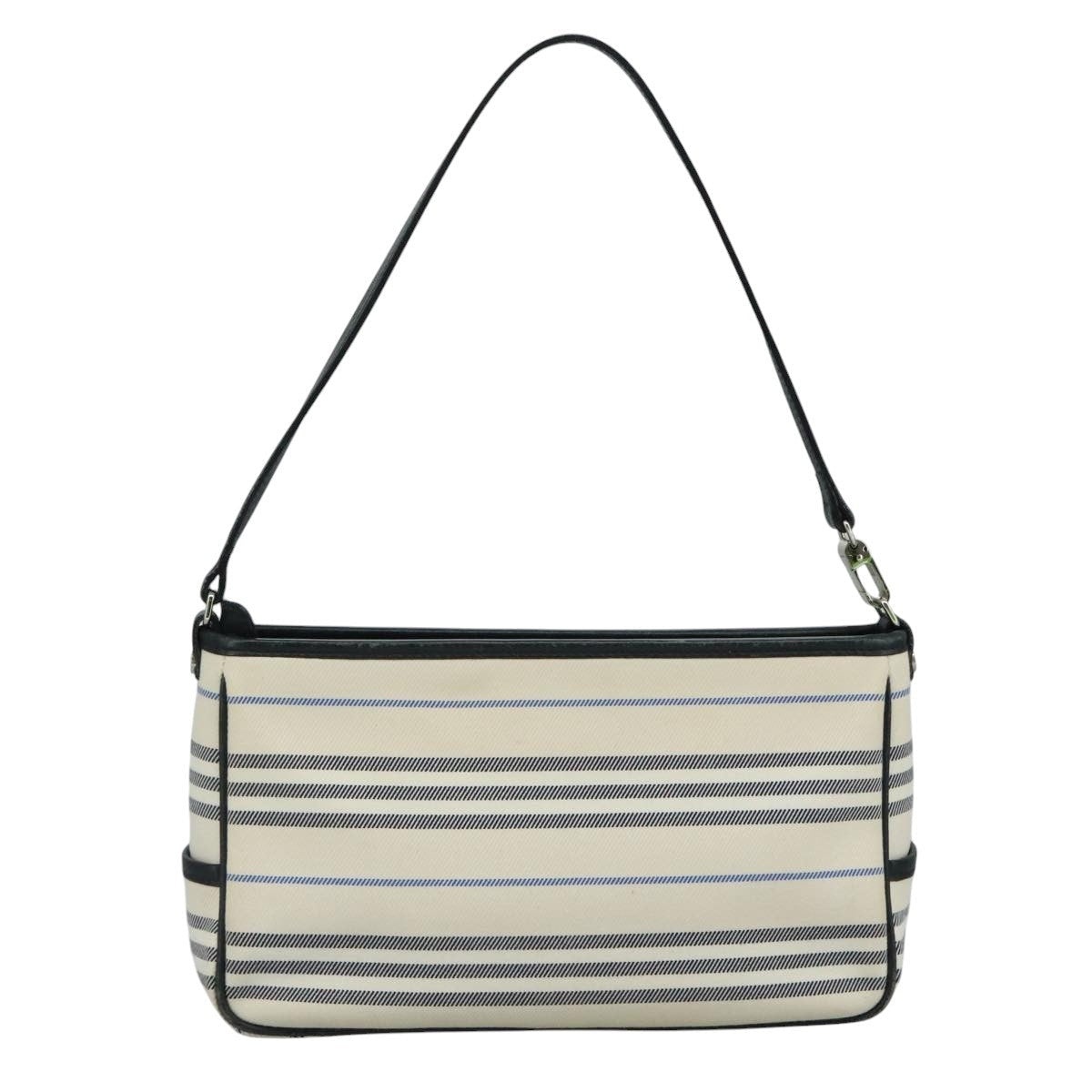 Burberry Shoulder Bag Canvas White - 2