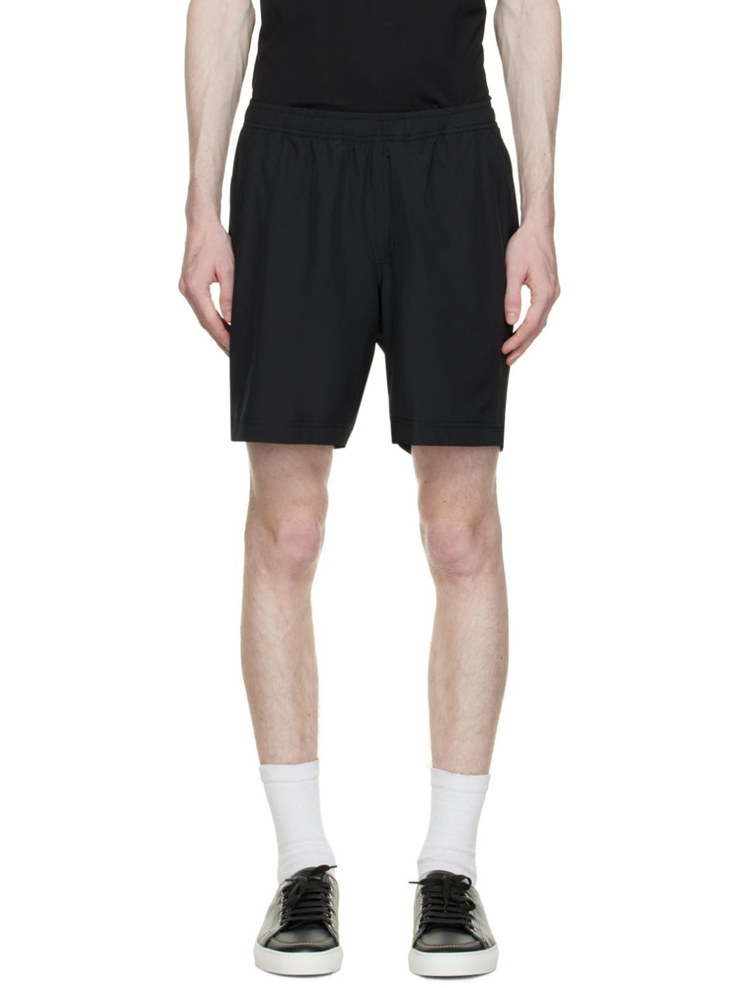 Black Active Shorts - 1