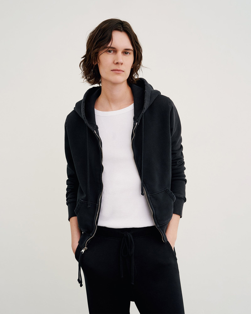NILI LOTAN CALLIE ZIP UP HOODIE outlook