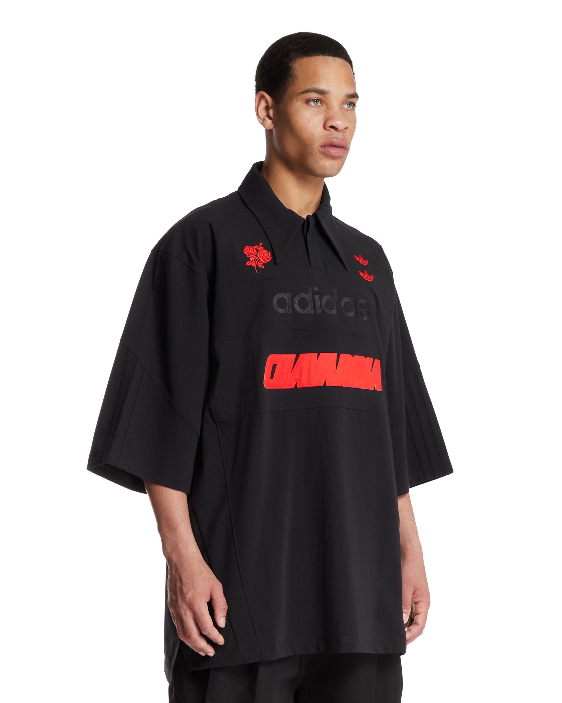 Adidas Originals x Willy Chavarria Black Polo - 4