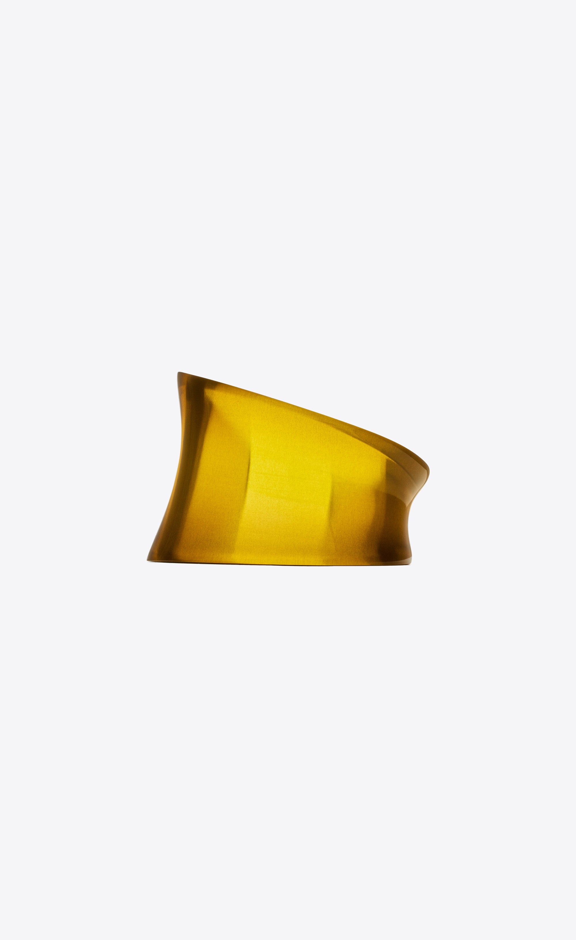 asymmetrical cuff in resin - 2