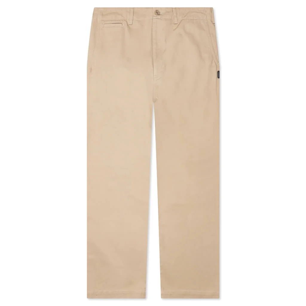 CLASSIC CHINO PANTS - BEIGE - 1