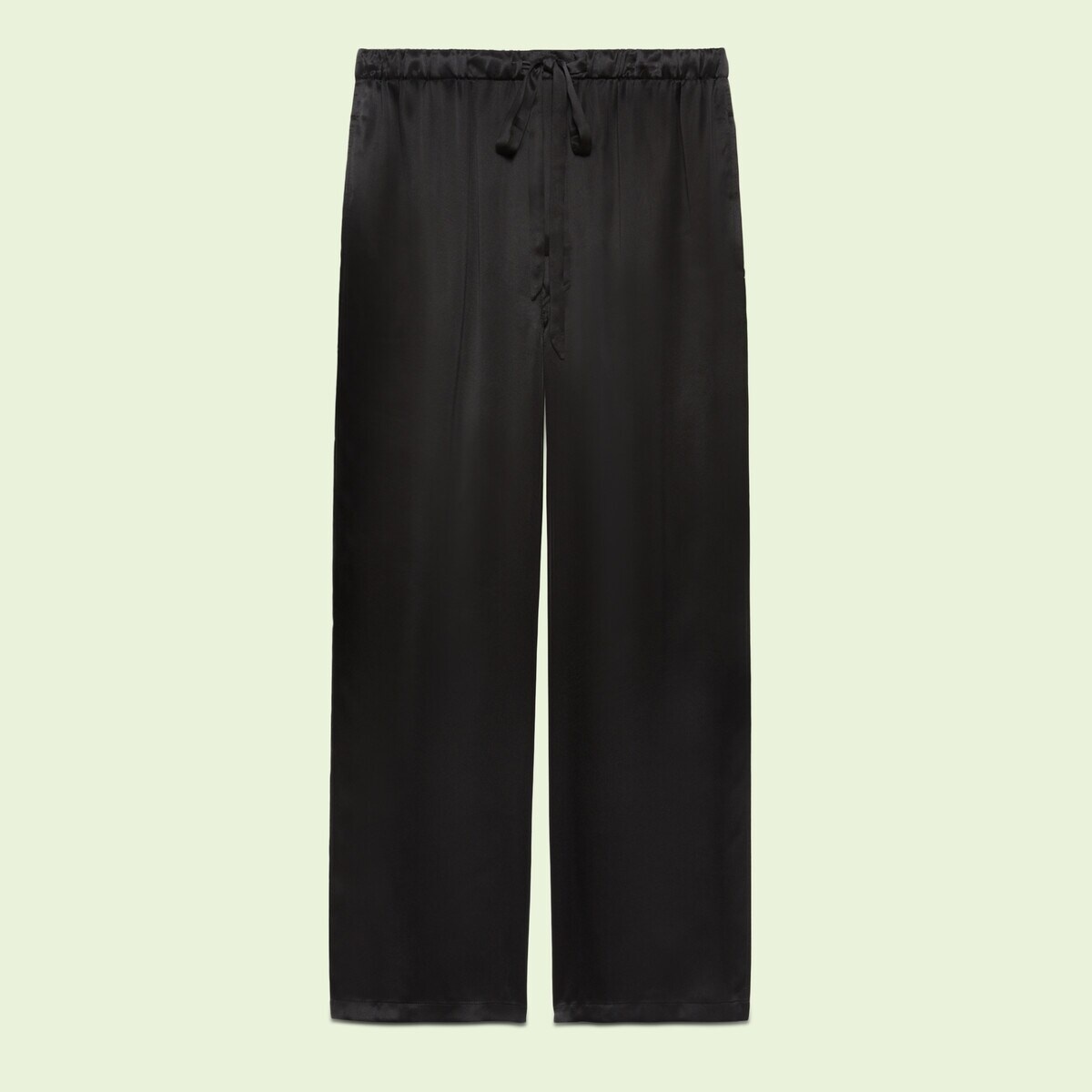 Silk satin pants - 1
