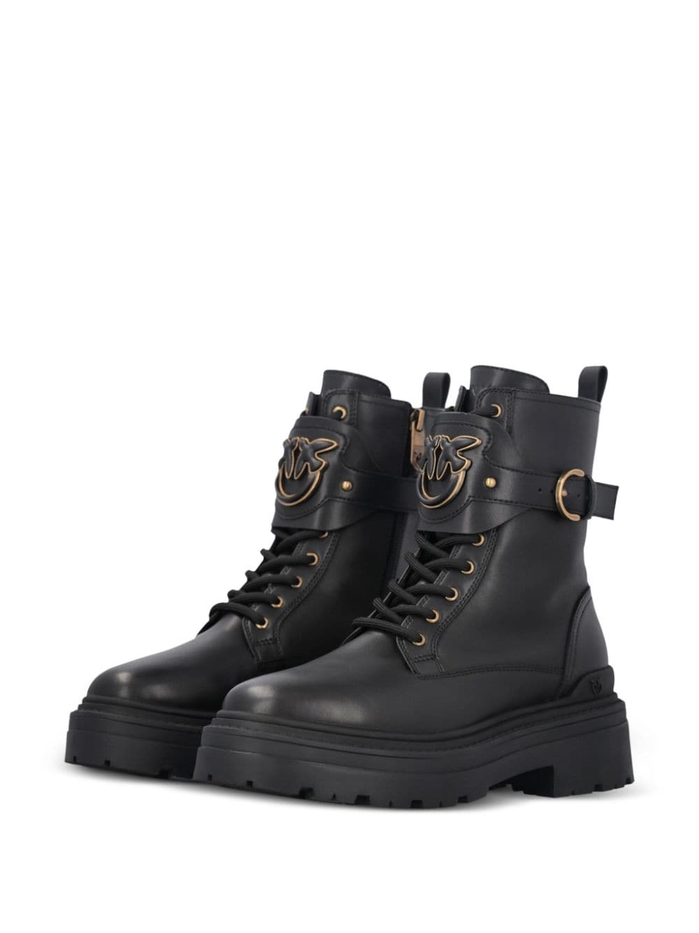 Mia leather combat boots - 5
