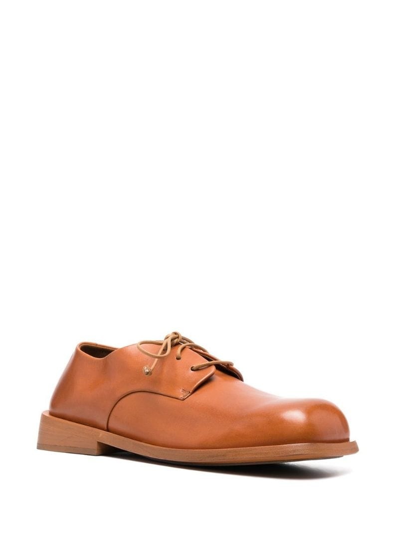 lace-up leather oxford shoes - 2