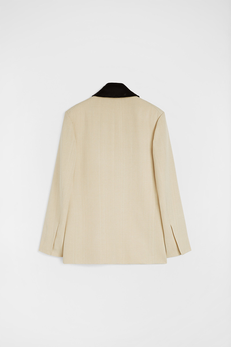 Silk Blend Tailored Jacket 3