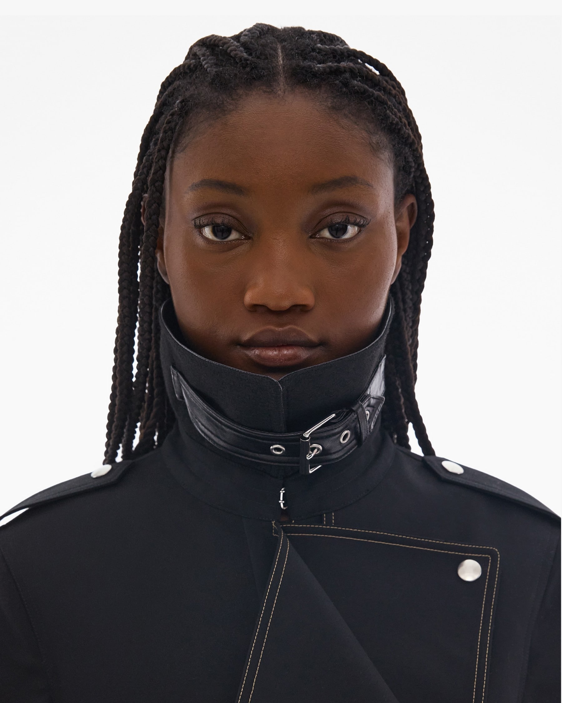 CROPPED TRENCH JACKET - 7