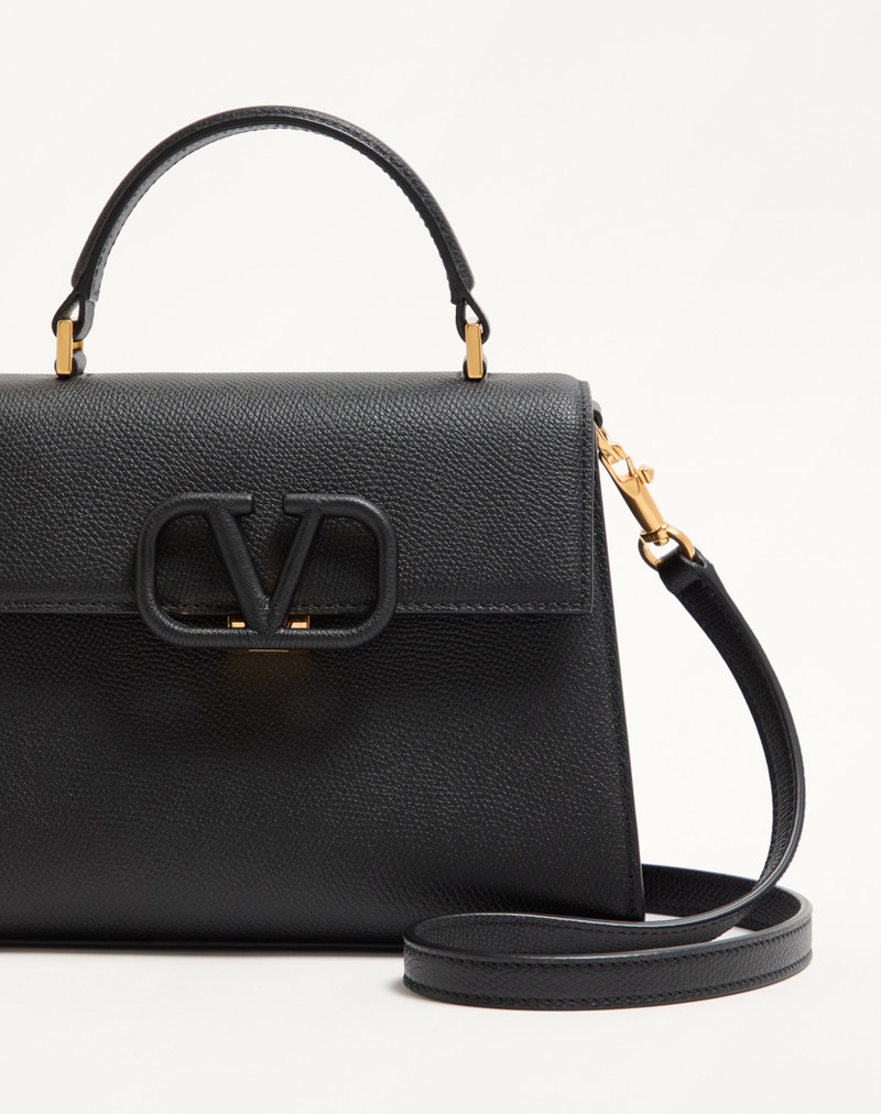 SMALL VSLING GRAINY CALFSKIN HANDBAG 8