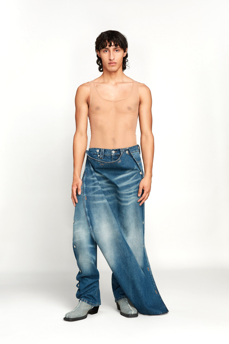 Snap Off Maxi Panel Jeans 1