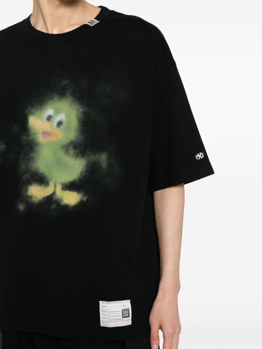 Duck-print cotton T-shirt - 5