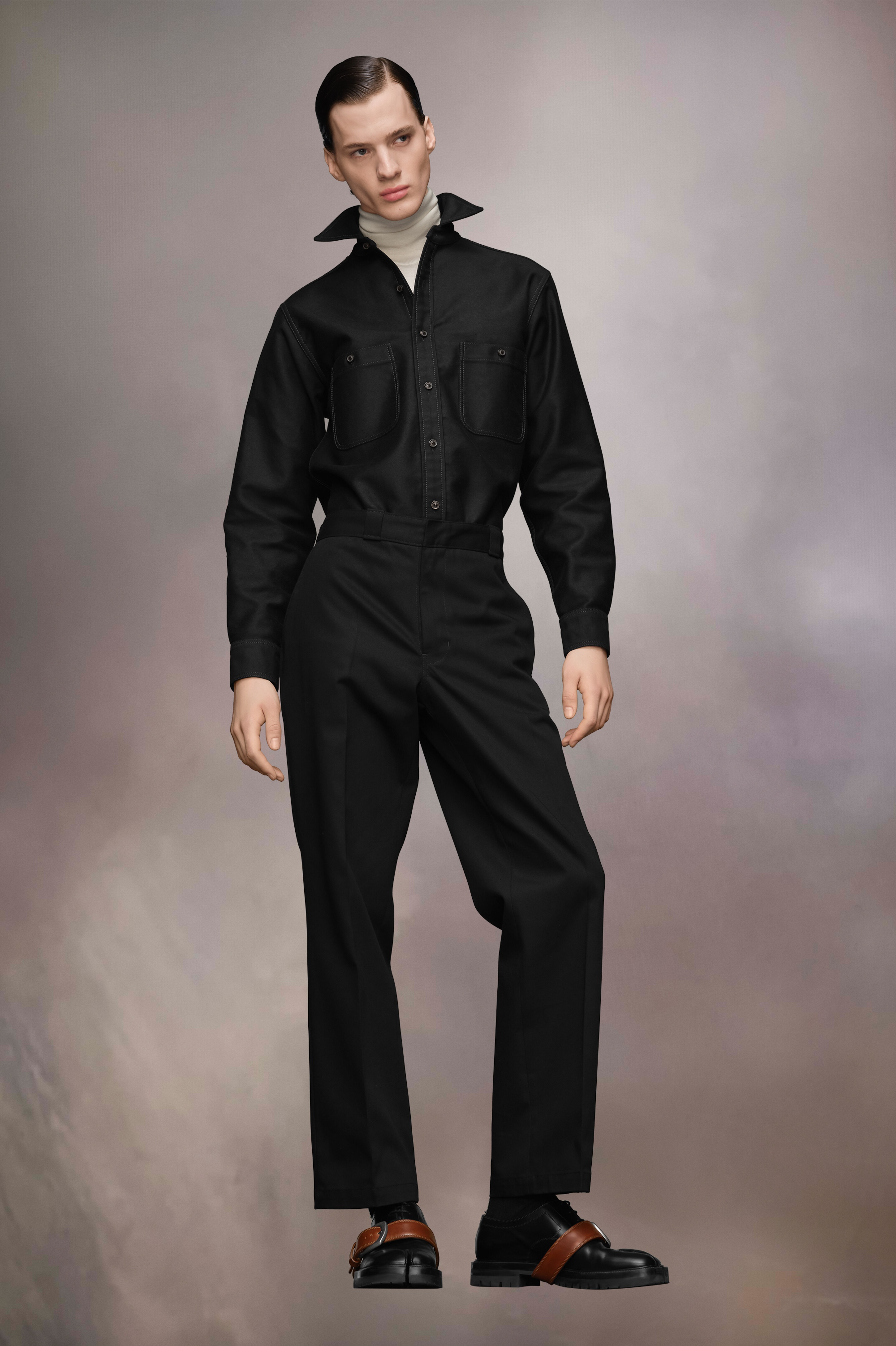 Satin Cotton Shirt - 3