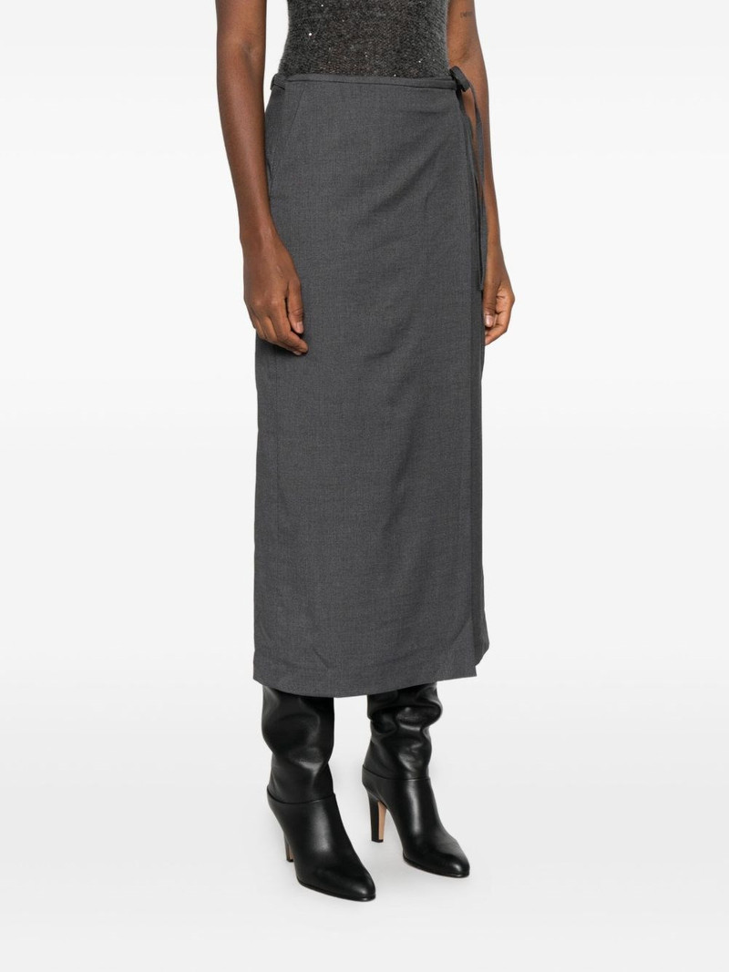 Dunst Midi wrap skirt outlook