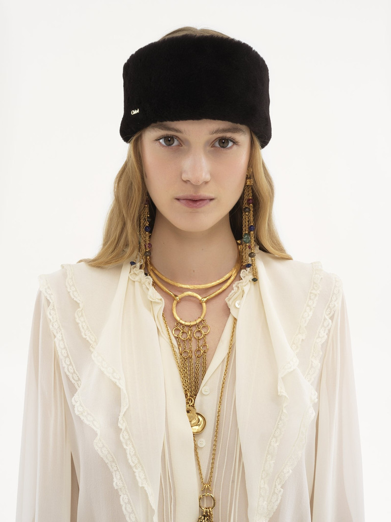 Chloé SHEARLING HEADBAND outlook