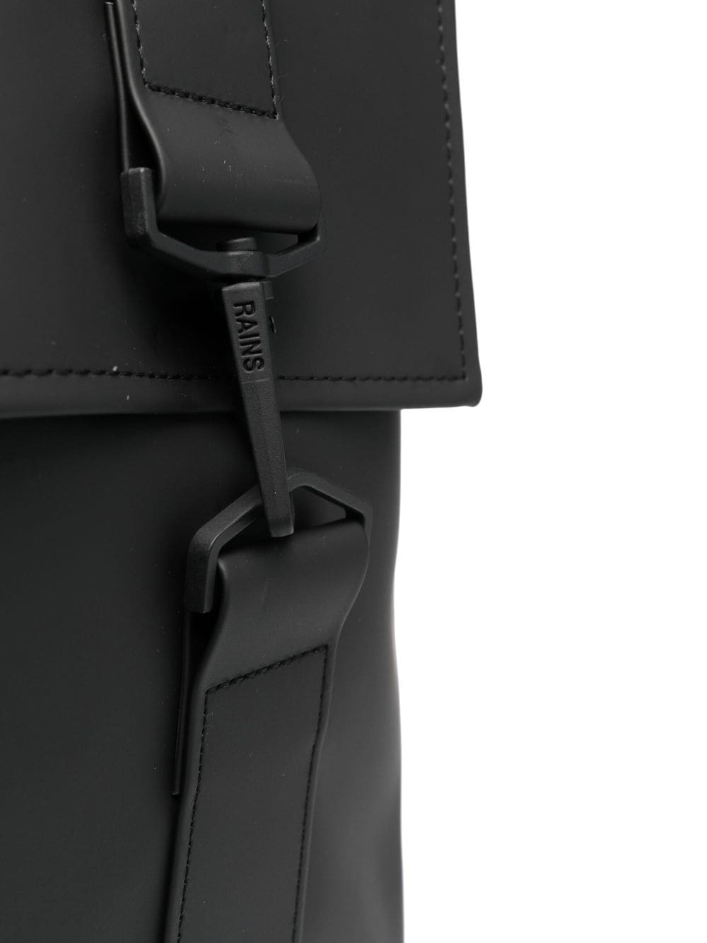 MSN logo-debossed waterproof backpack - 4