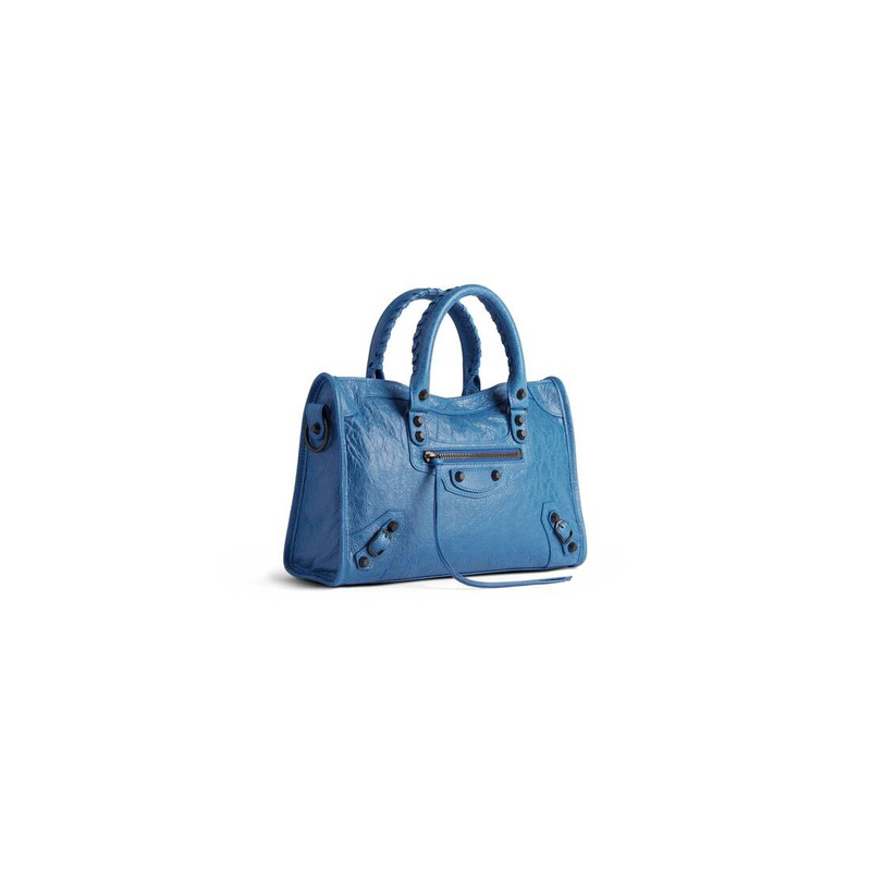 BALENCIAGA Women's Le City Small Bag in Blue outlook