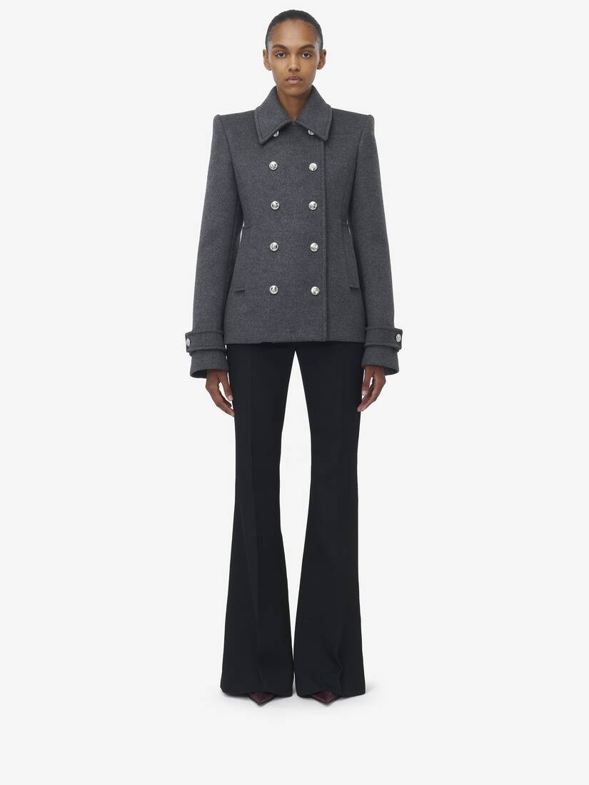 Tailored Peacoat - 3