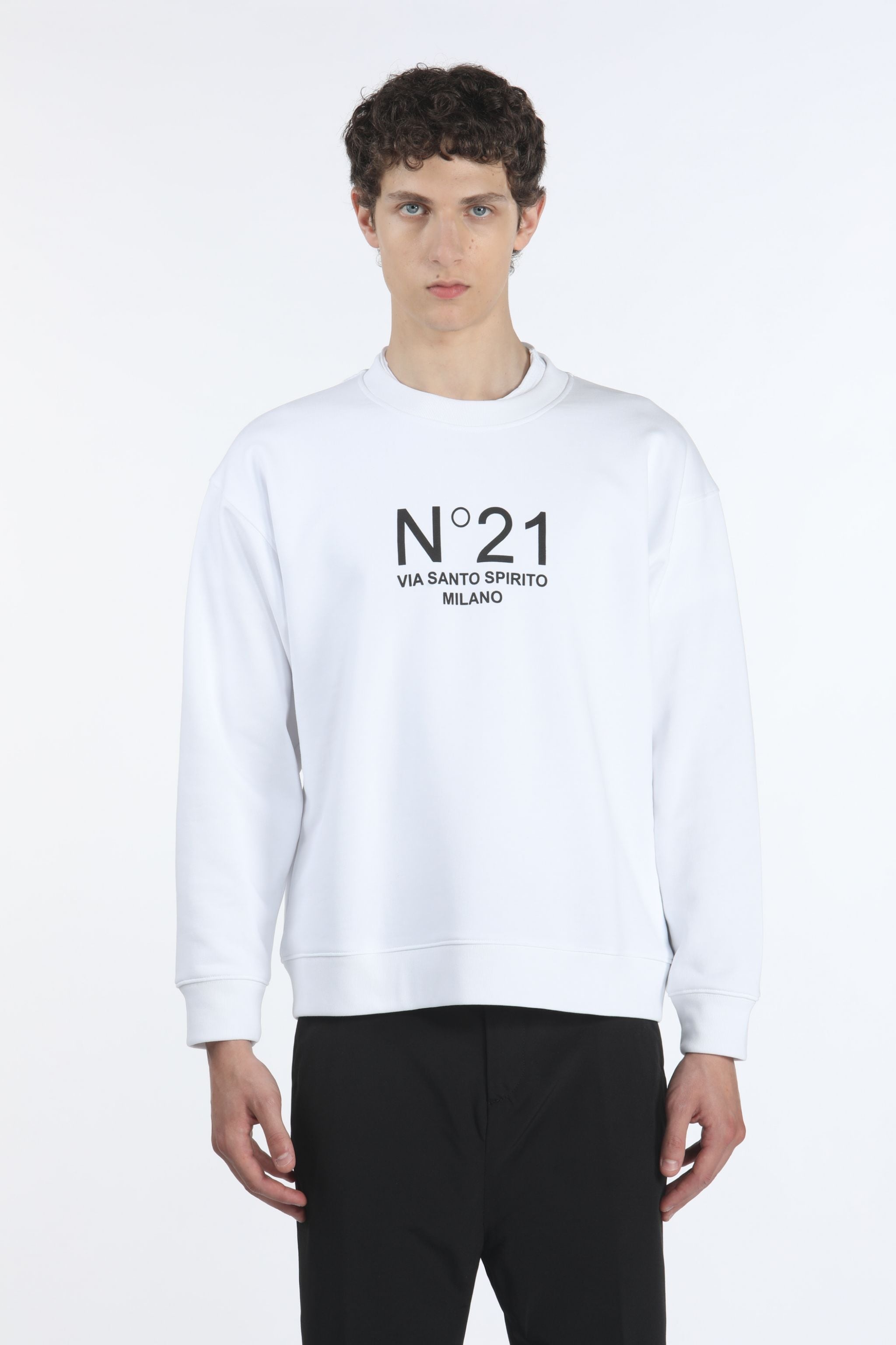 LOGO-PRINT SWEATSHIRT - 1