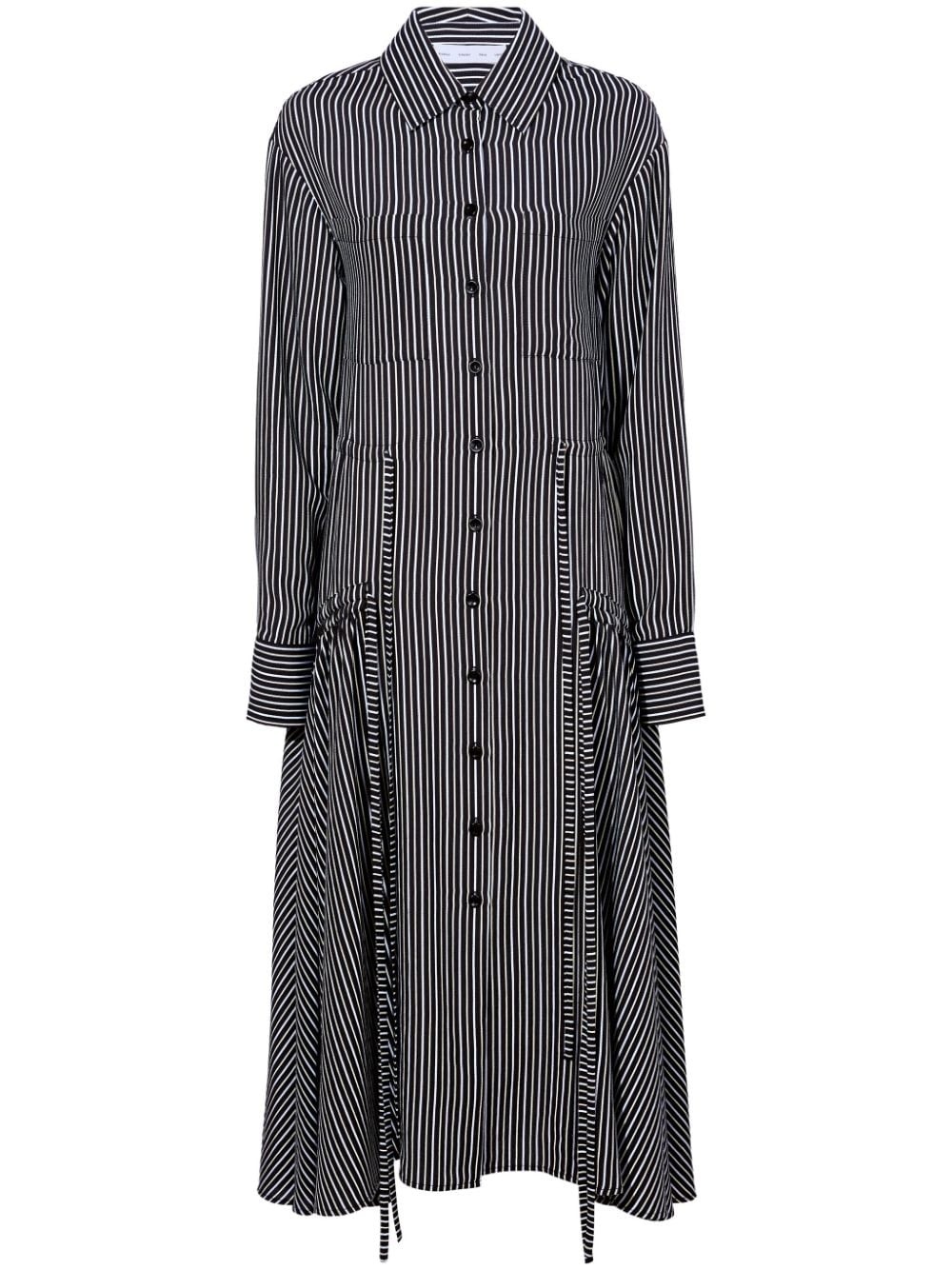 Bonnie striped shirtdress - 1