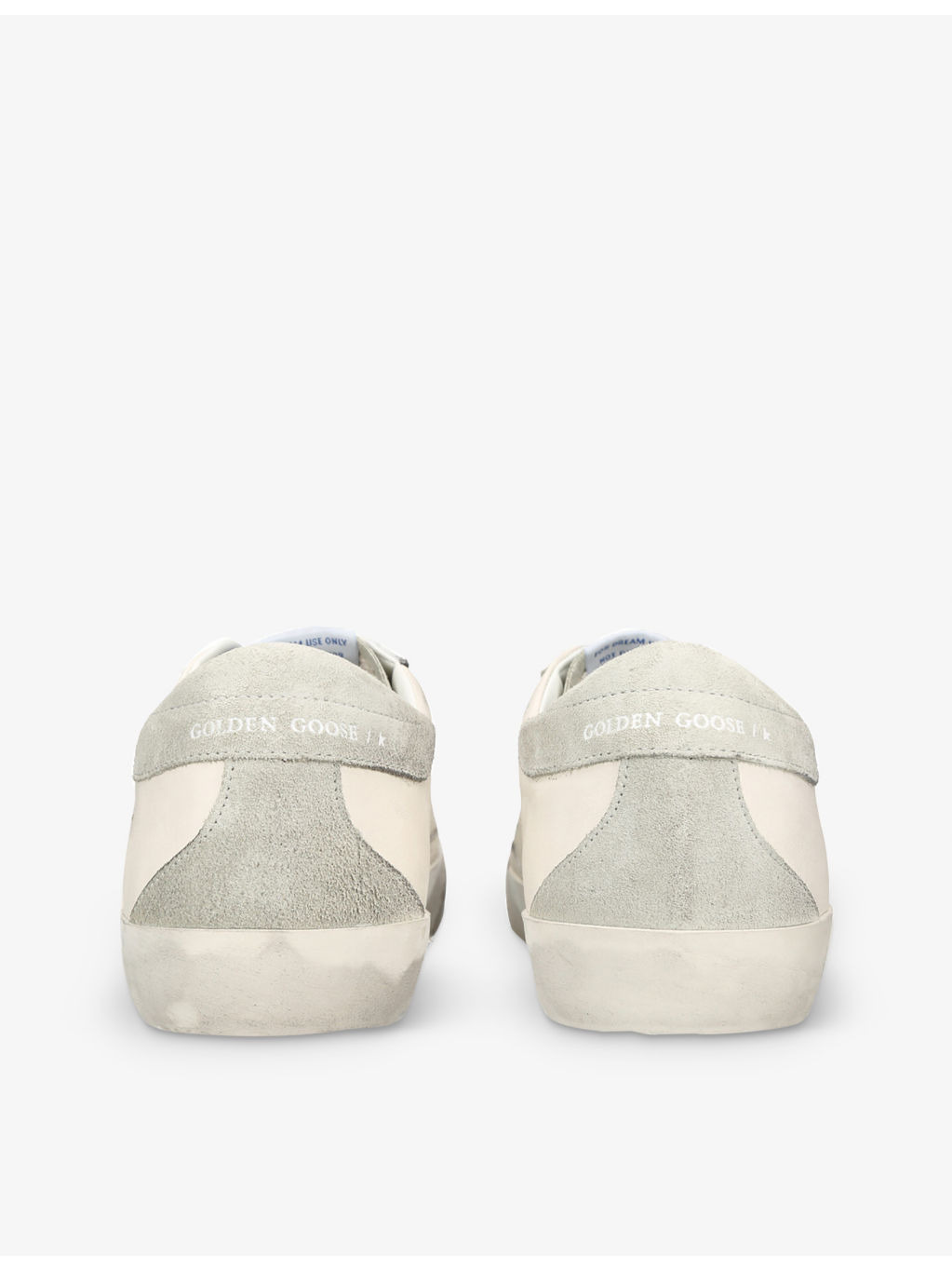 Super Star star-embroidered leather low-top trainers - 4
