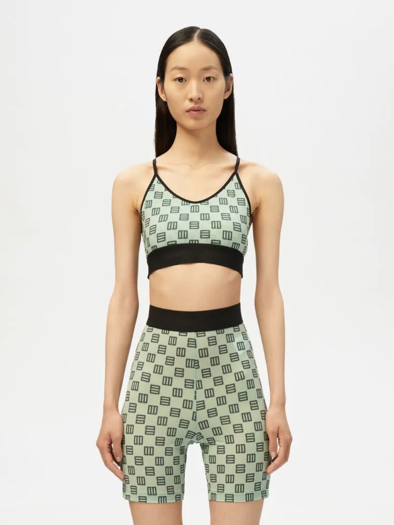 MONOGRAM BRA TOP - 3