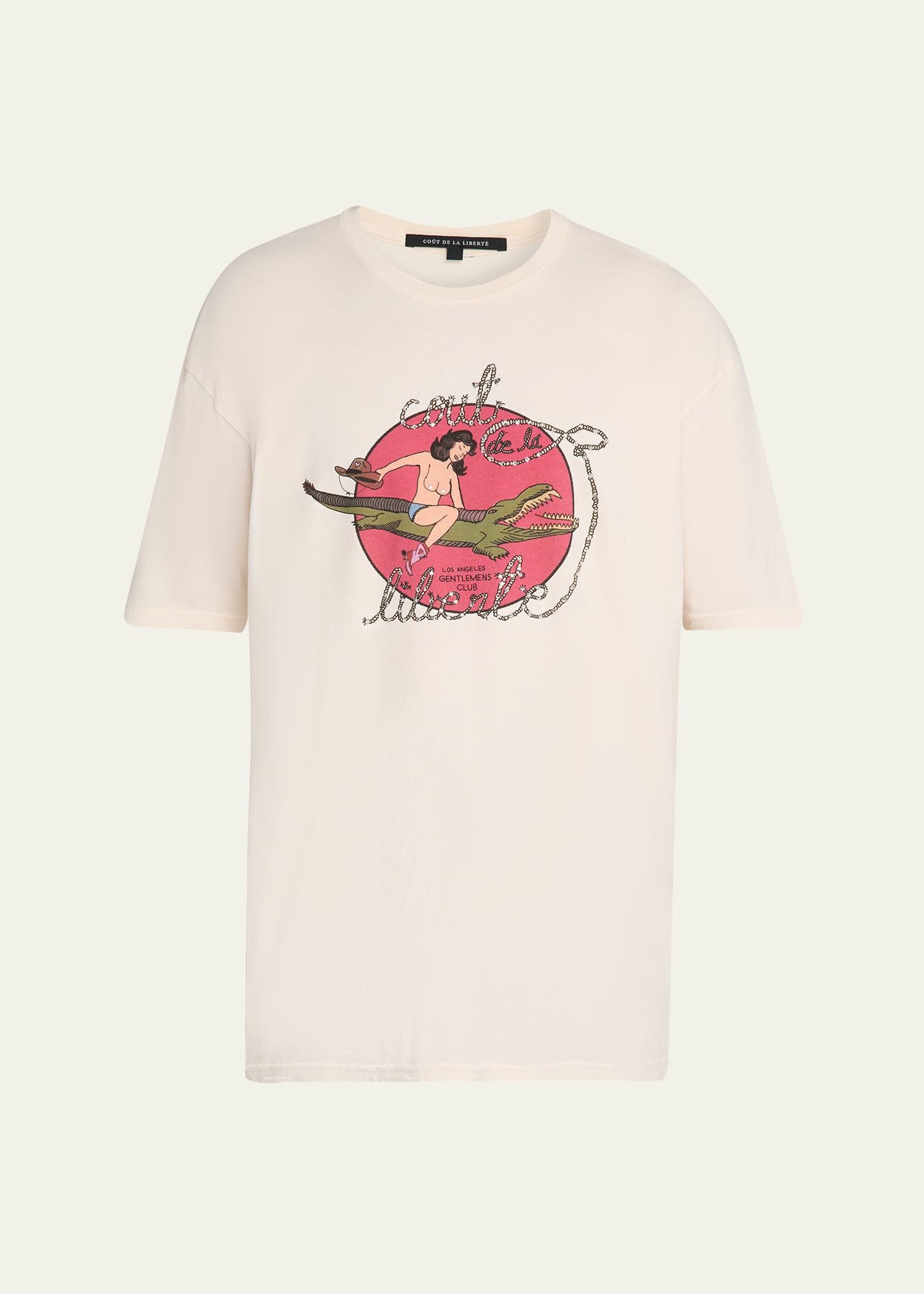 Men's La Gentleman's Club Graphic T-Shirt - 1