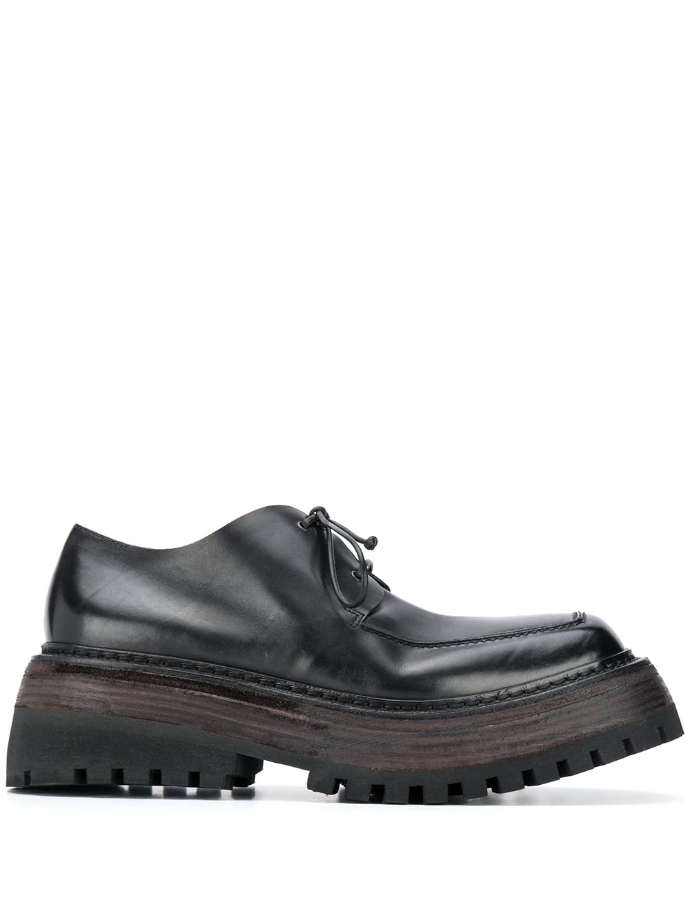 lace-up derby shoes - 1