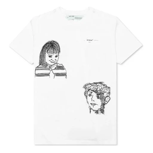 Off-White C/O Virgil Abloh T-Shirt 'White' OMAA027S201850090110 - 1
