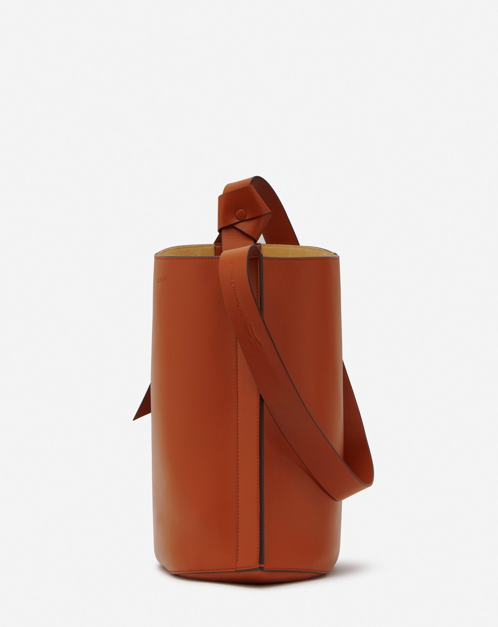 LEATHER MM HOBO TIE BAG - 4