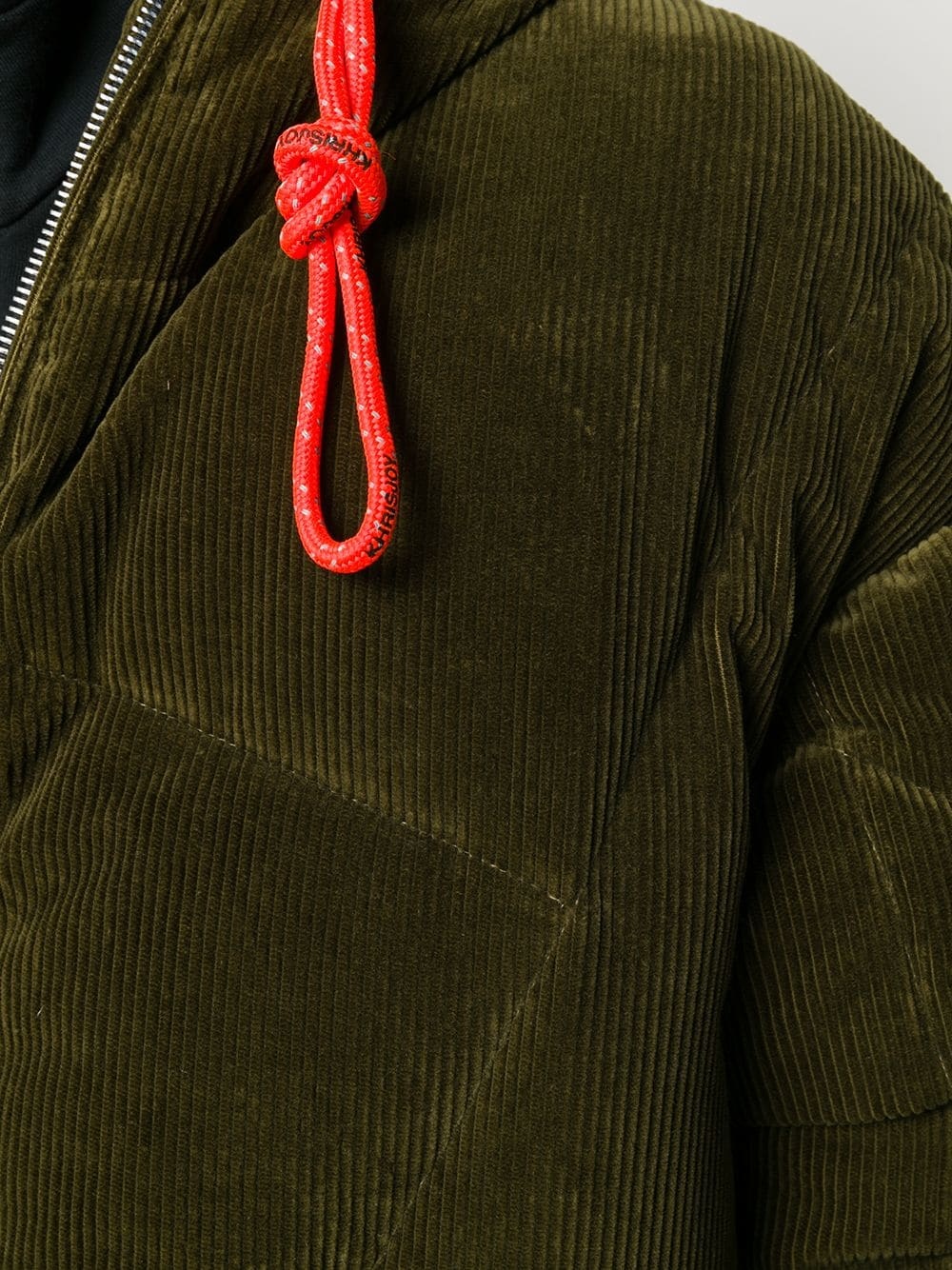 padded corduroy jacket - 5