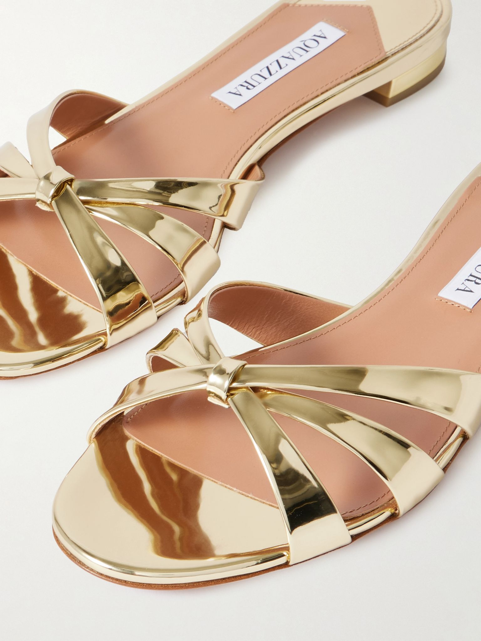 Tati mirrored sandals Gold - 4