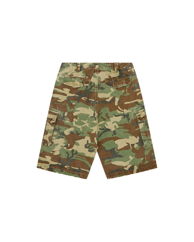 DISTRESSED OVERSIZED CARGO SHORTS 1