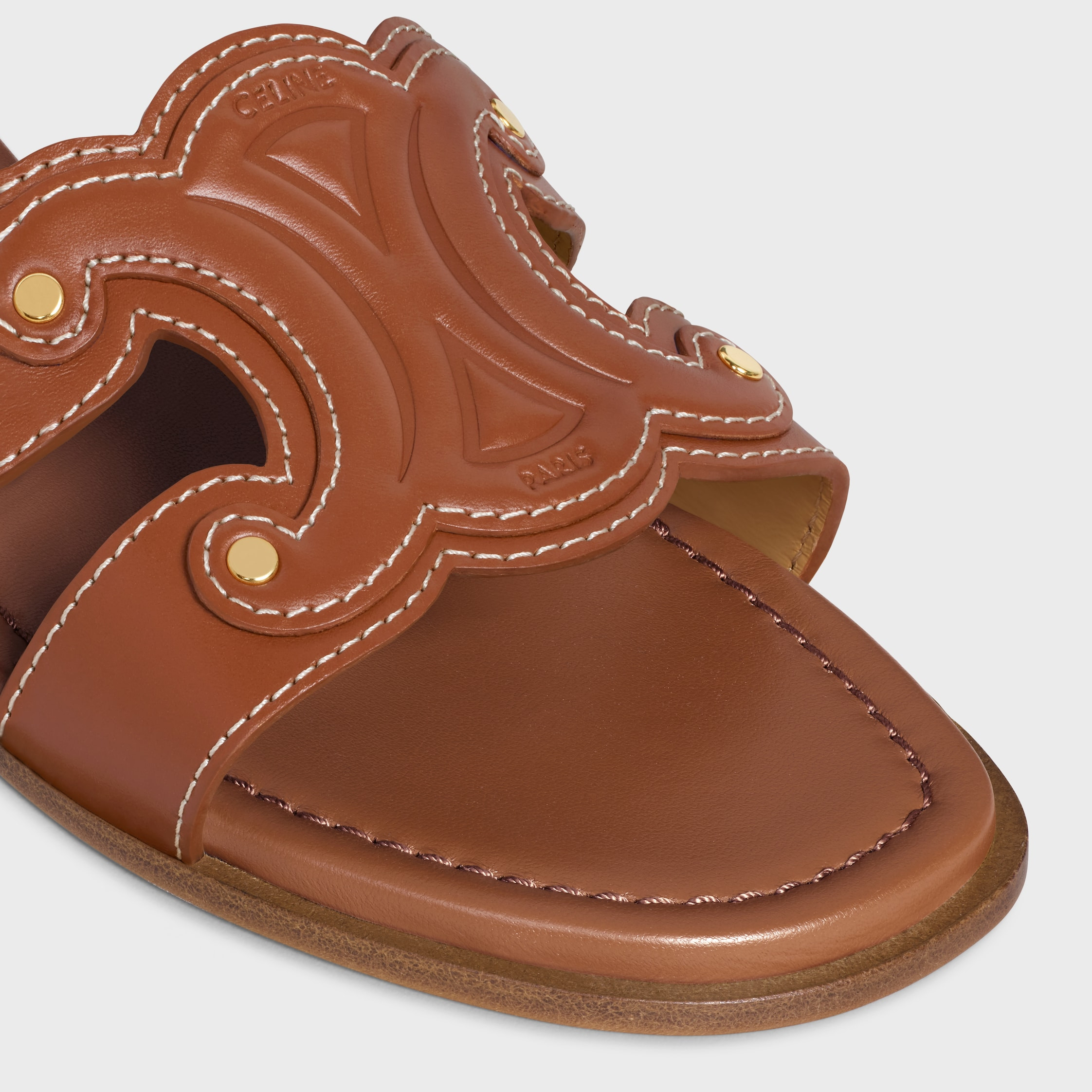 CELINE MARINA MULE IN CALFSKIN - 4