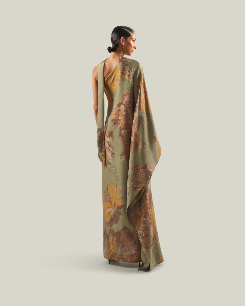 Hardison Bloom Dress in Salvia 3