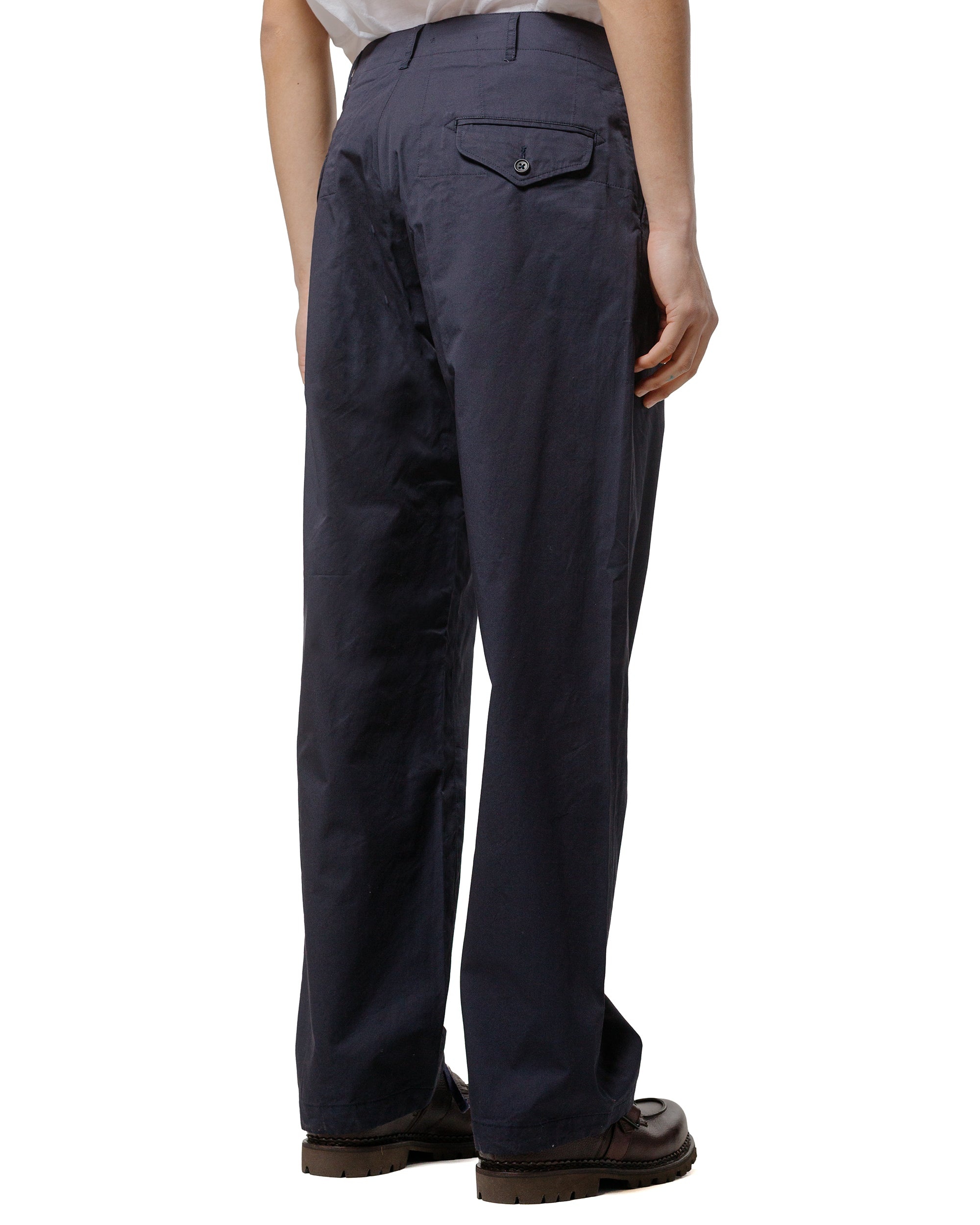 Gurkha Pant Dark Navy Highcount Twill - 3