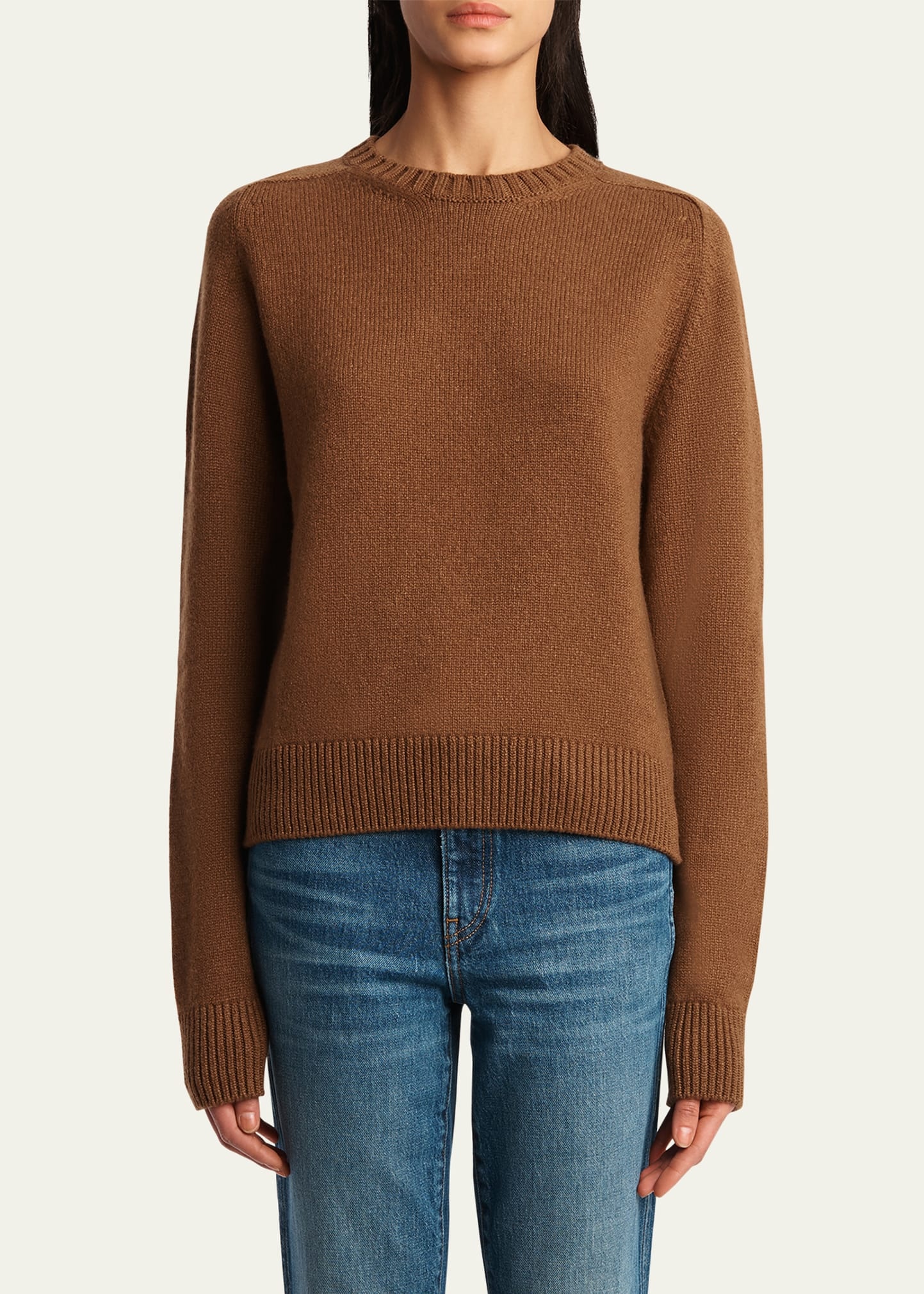Nera Cashmere Crewneck Sweater - 4