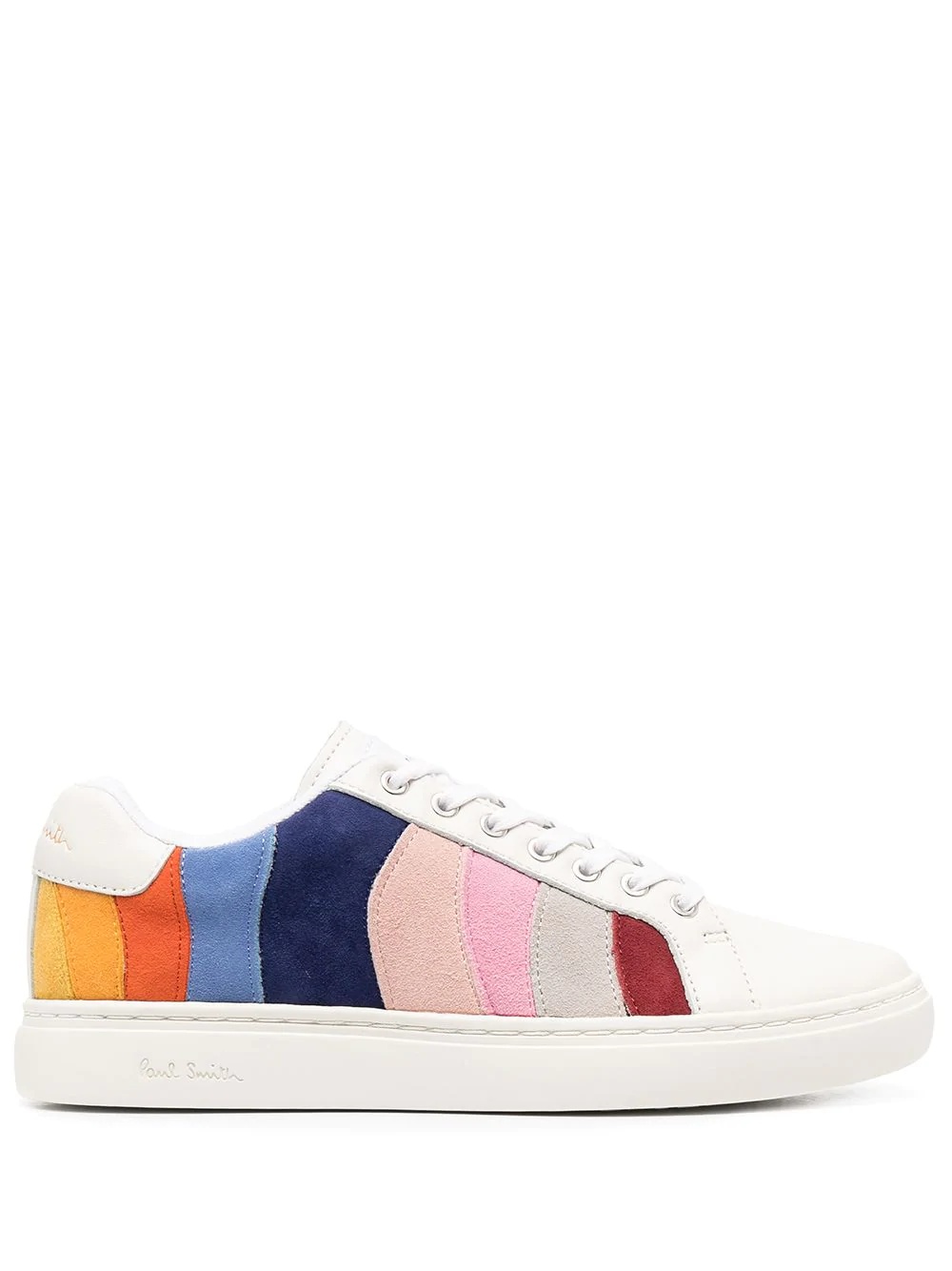 side-stripe low-top sneakers - 1