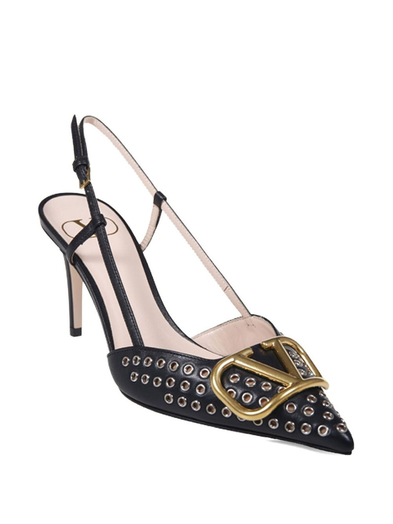Valentino 800mm VLogo studded pumps outlook