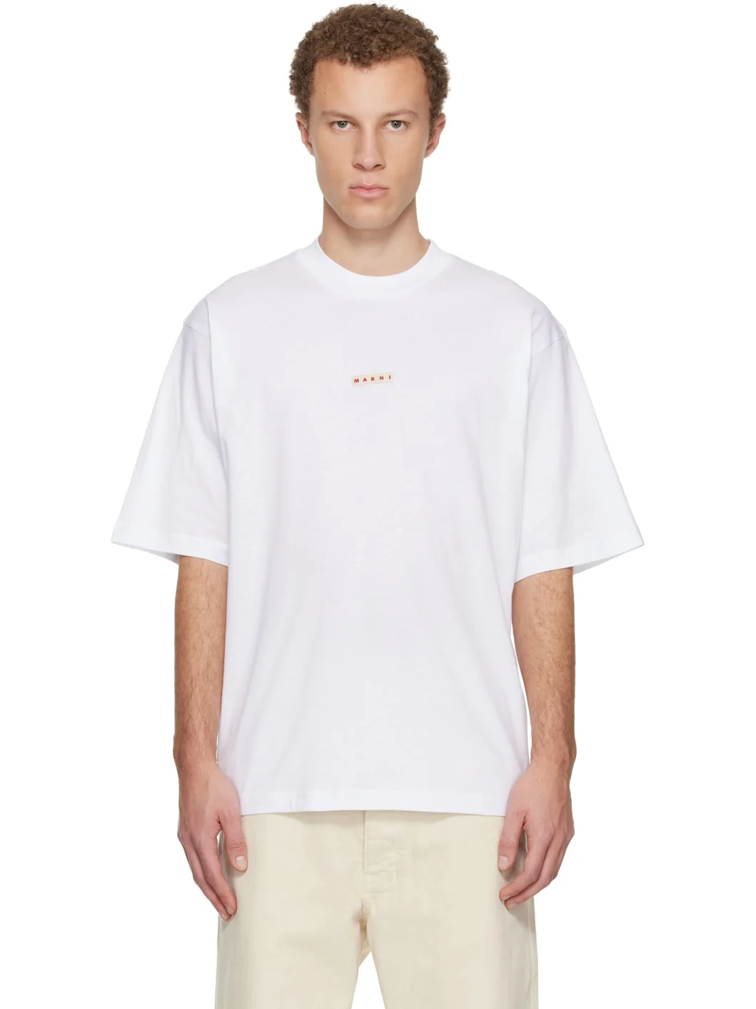 White Organic Cotton T-shirt - 1