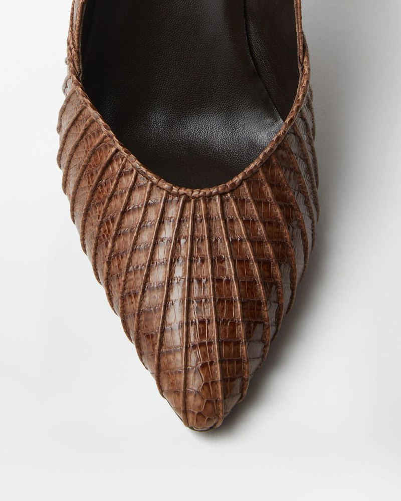 Gianni Leather Pumps 90 mm 5