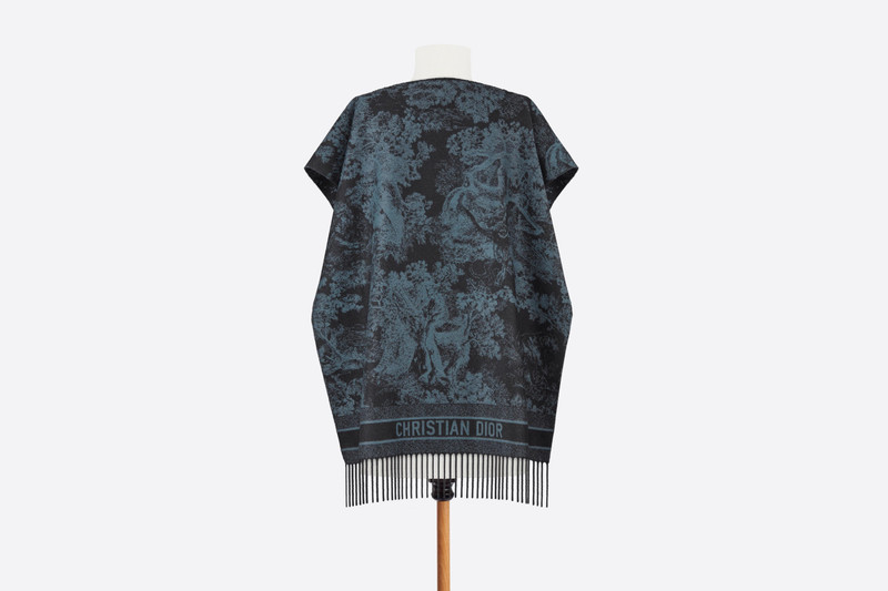 Dior Toile de Jouy Poncho outlook
