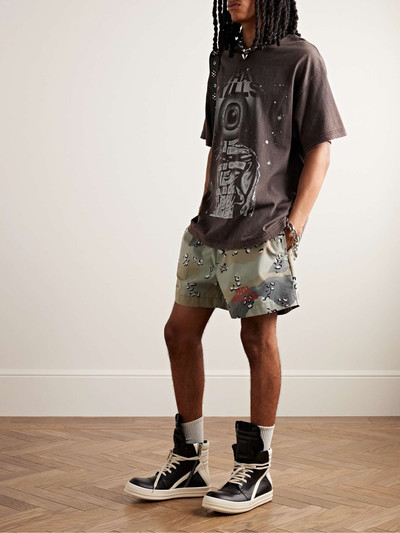 GALLERY DEPT. Straight-Leg Printed Cotton-Ripstop Shorts outlook